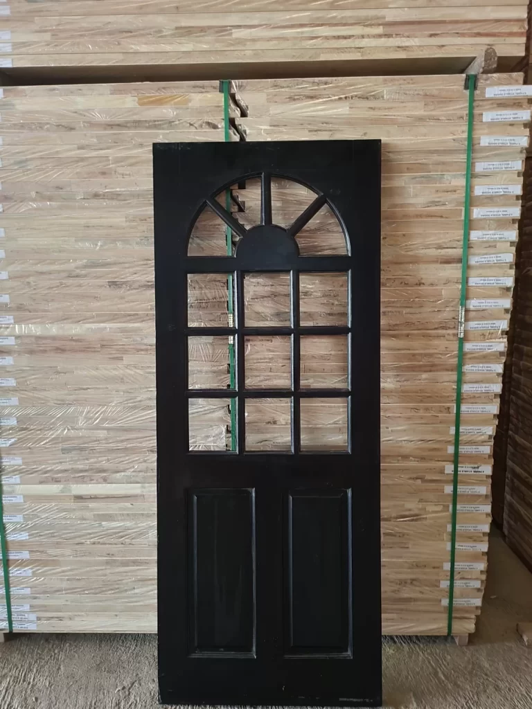 glass door entry